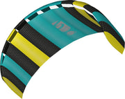 HQ Symphony Beach III 2.2 Aqua R2F - Matrasvlieger - Beginner - Blauw - 2 lijns - Polsbanden