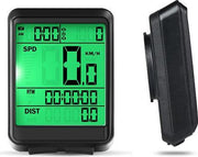 WBTT© Fietscomputer draadloos - Kilometerteller - Draadloze en Waterdichte Snelheidsmeter - Makkelijke Bevestiging - Fiets GPS - Zwart - Racefiets