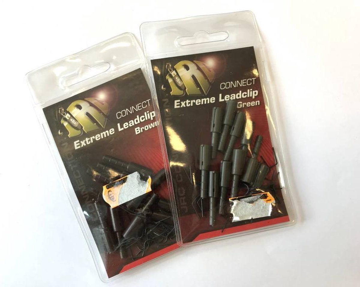 JRC connect extreme leadclip - green | 10 st