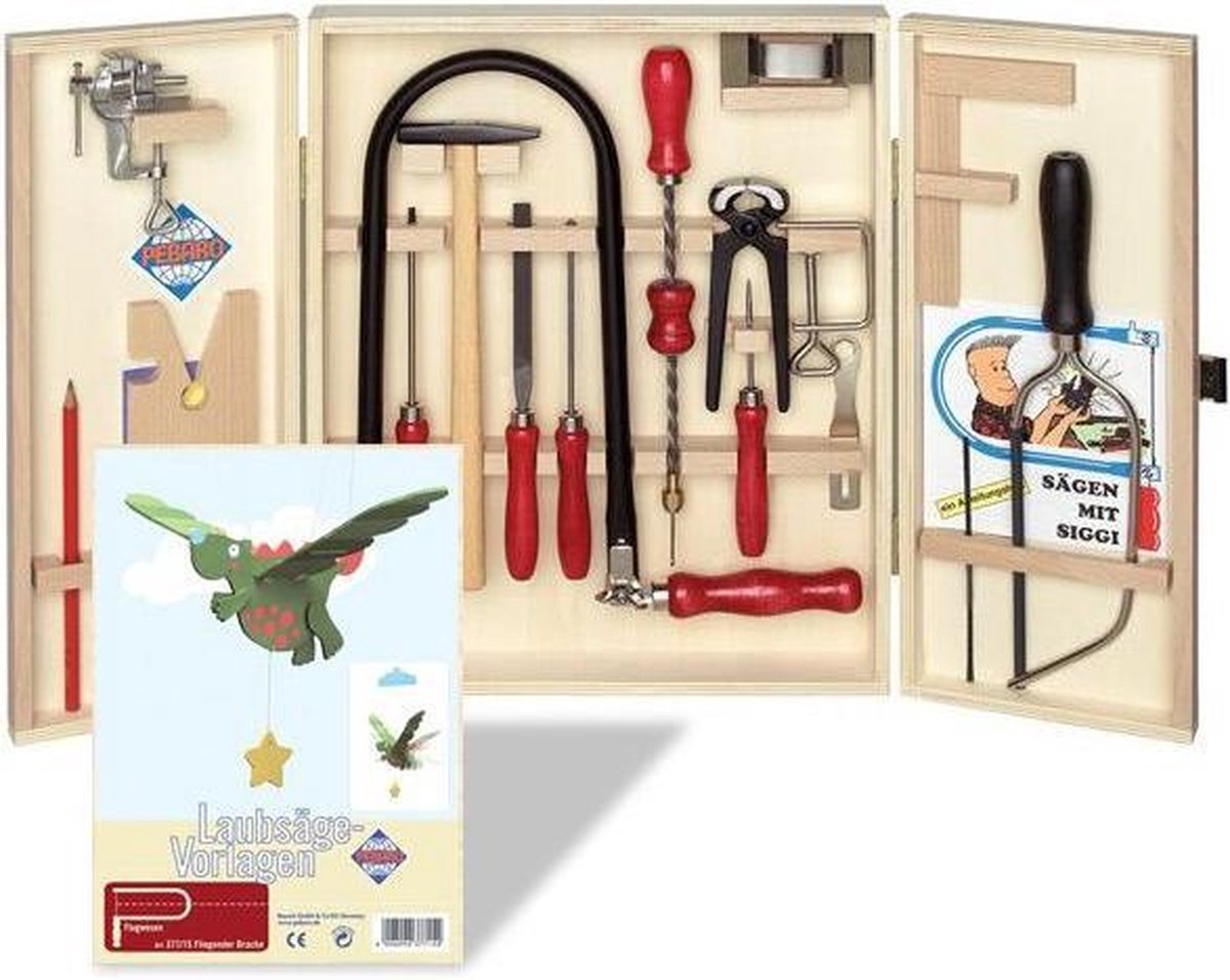 Pebaro Figuurzaag set Ecologisch 401S - Geen Kunststof - 20 delig