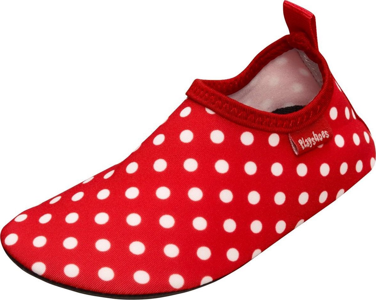 Playshoes UV waterschoenen Kinderen Stippen - Rood - Maat 18/19
