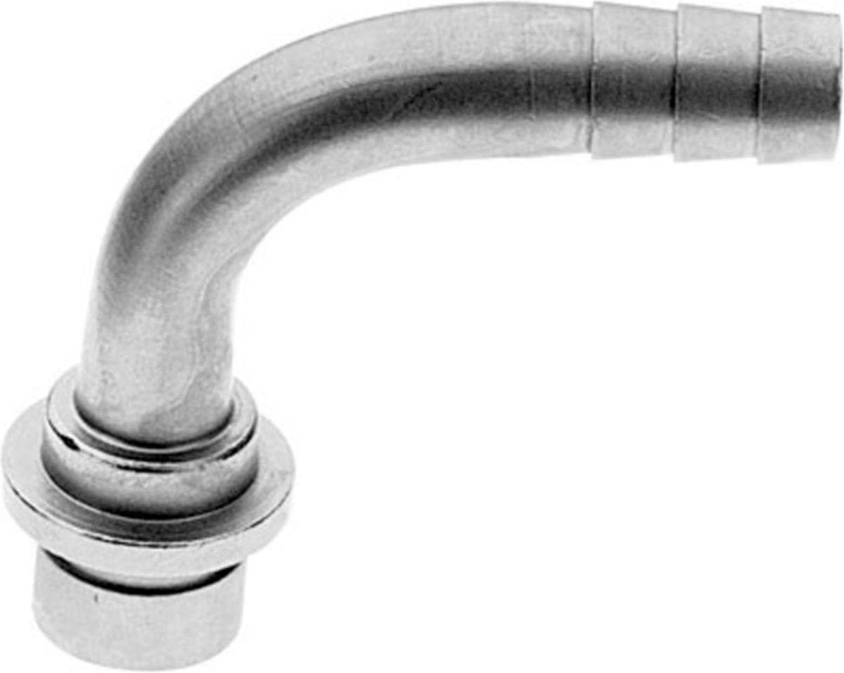 Tulle gebogen 10mm - voor bierslang of Co2-slang