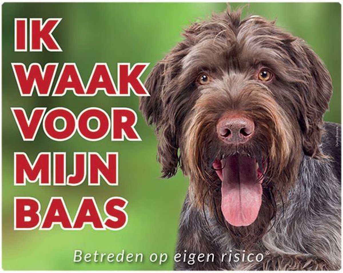Duitse Staande Waakbord - Ik waak voor mijn baas