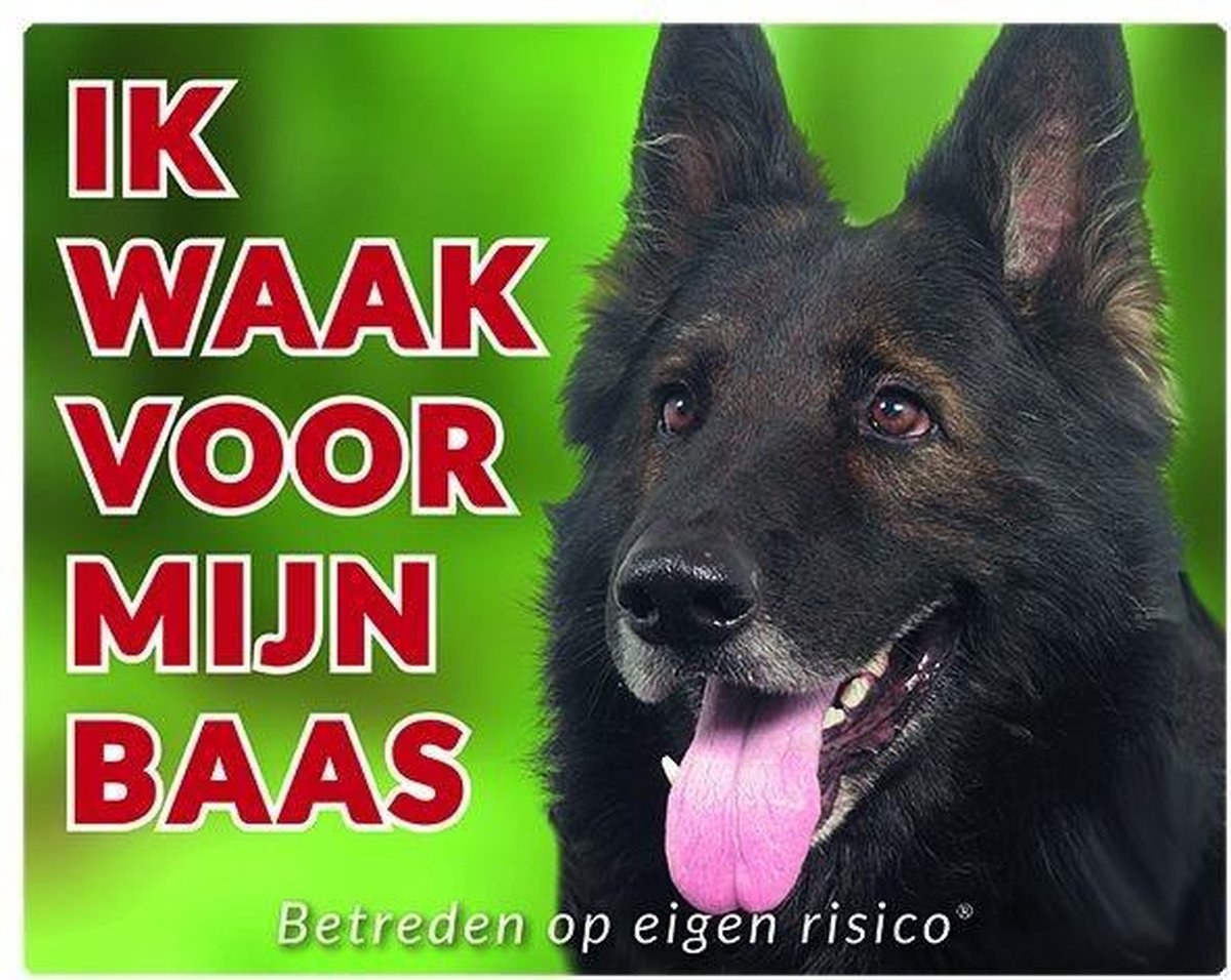 Groenendaeler Waakbord - Ik waak voor mijn baas