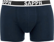 Sapph Men 2pack - Basic cotton Heren Onderbroek - Navy - Maat L