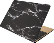 Mobigear Hard Case Marble Black / White voor Apple MacBook Air 13 inch