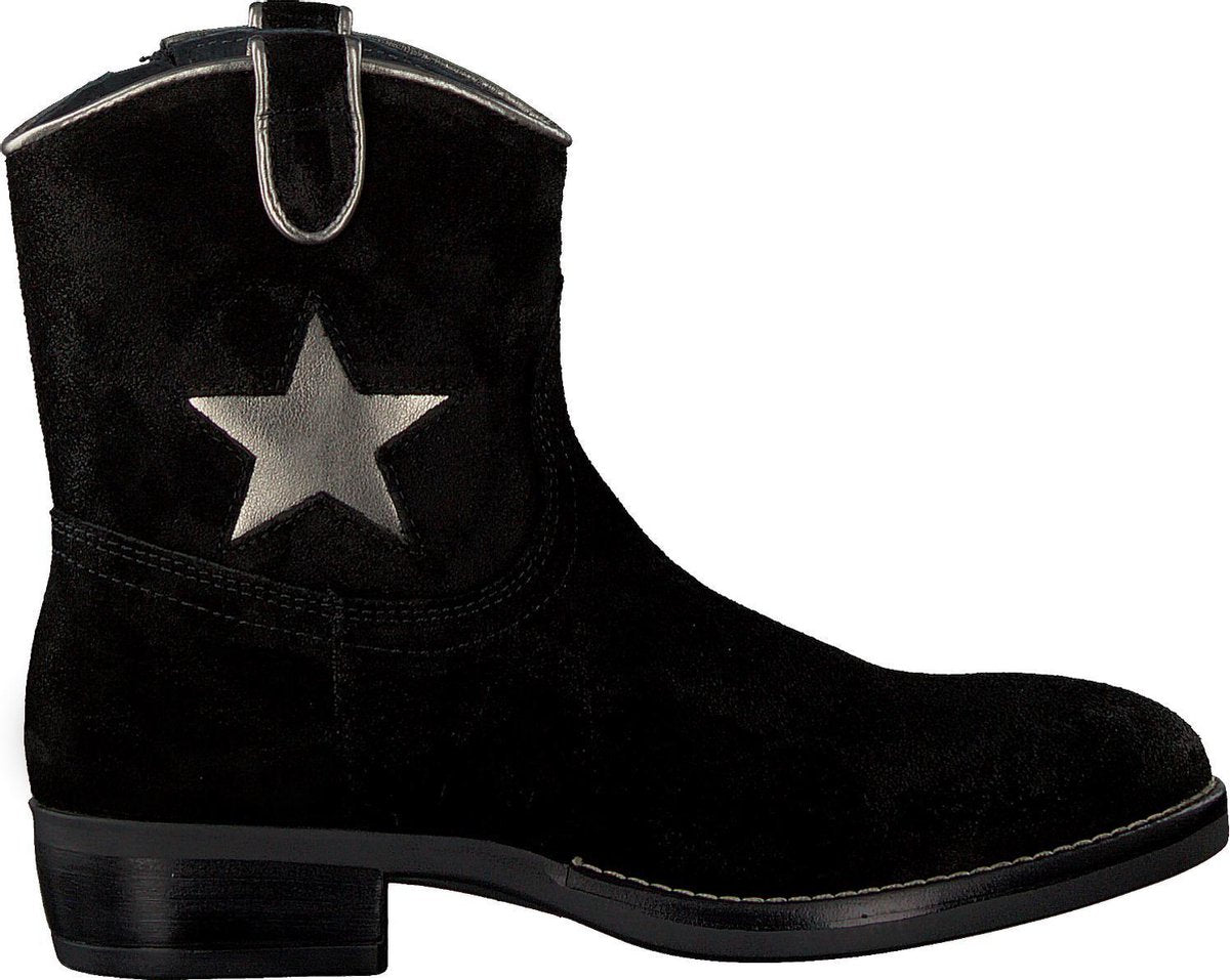 Omoda O1024 Enkellaarsjes - Enkelboots - Meisjes - Zwart - Maat 35