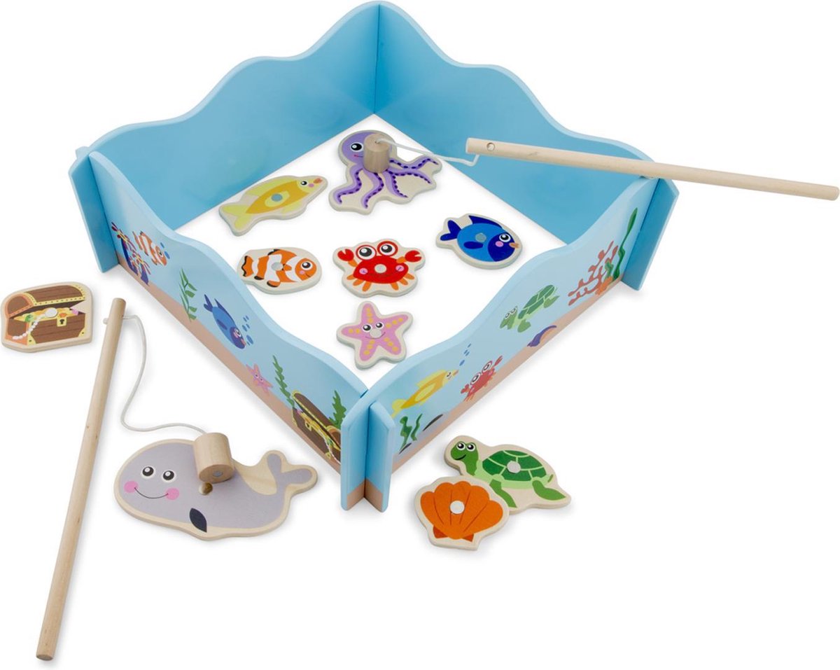 New Classic Toys - Educatief Spel - Magnetisch Visspel