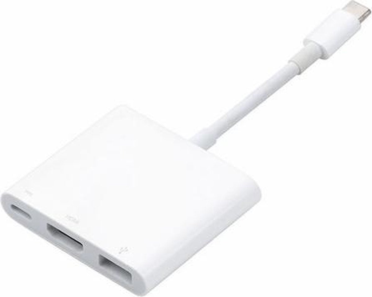 USB C naar HDMI / USB A / USB C adapter voor MacBook