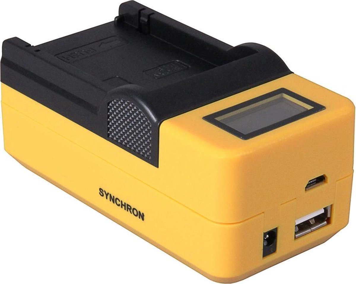 NP-BX1 Synchron USB Lader voor Sony met LCD scherm