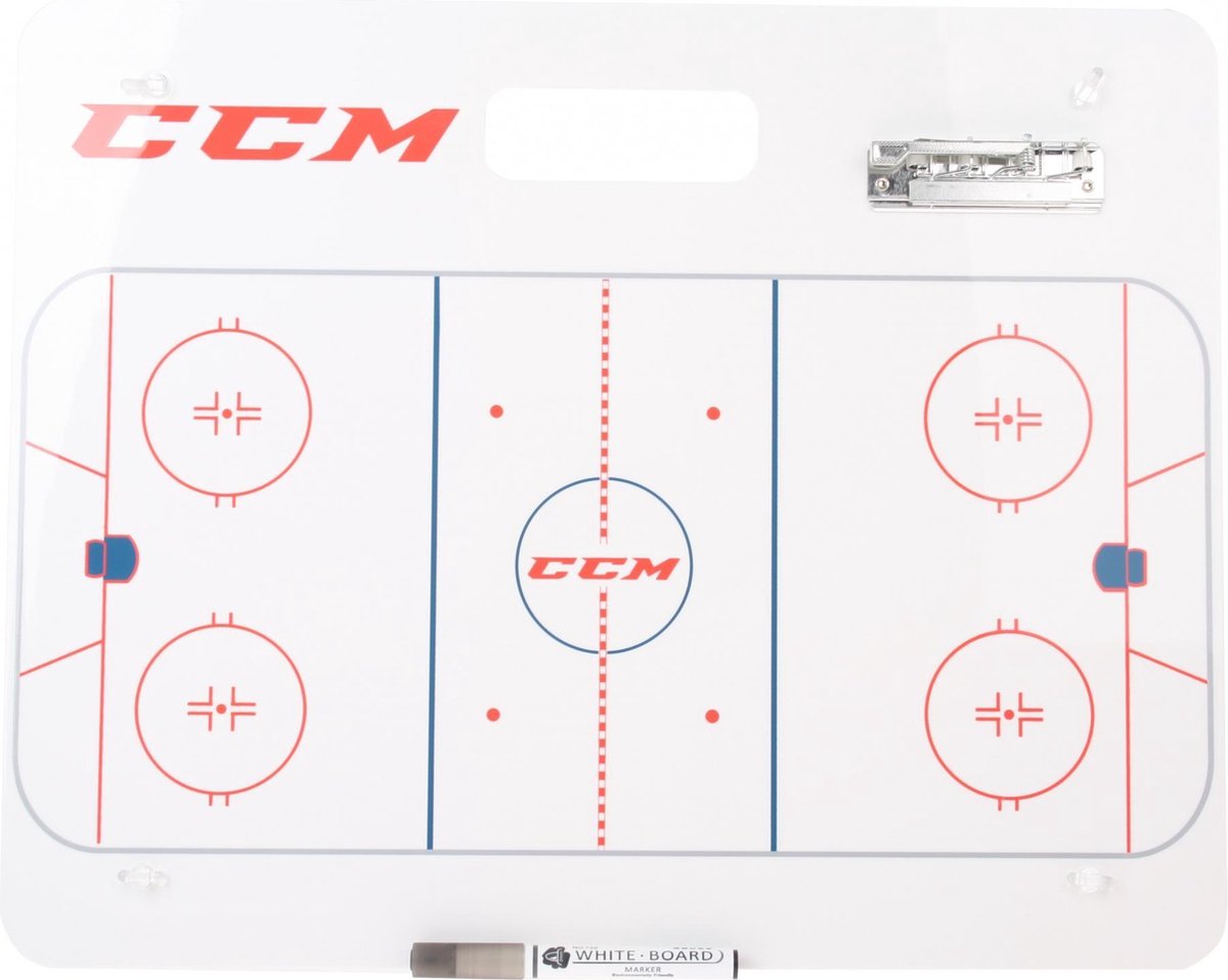 Ccm Coachbord Ijshockey 51 X 41 Cm Wit