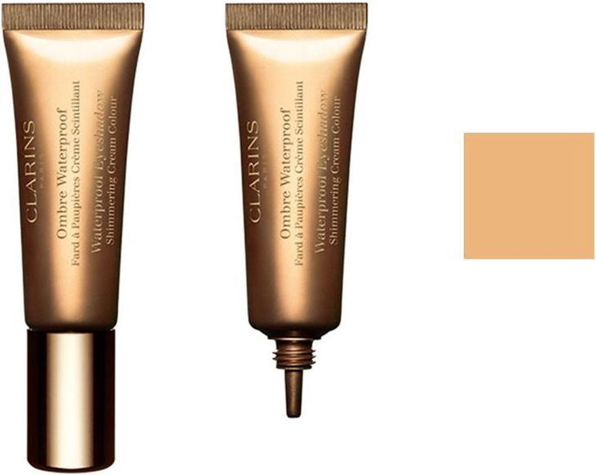 Clarins Ombre waterproof eyeshadow - 02 - golden sand - oogschaduw