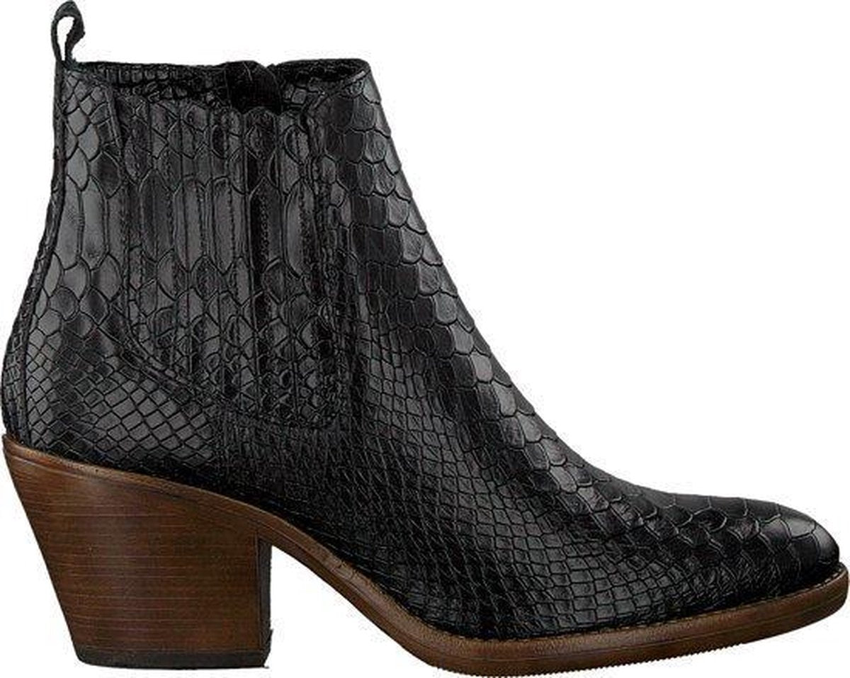 Notre-V 577 002fy Enkellaarsjes - Enkelboots - Dames - Zwart - Maat 39