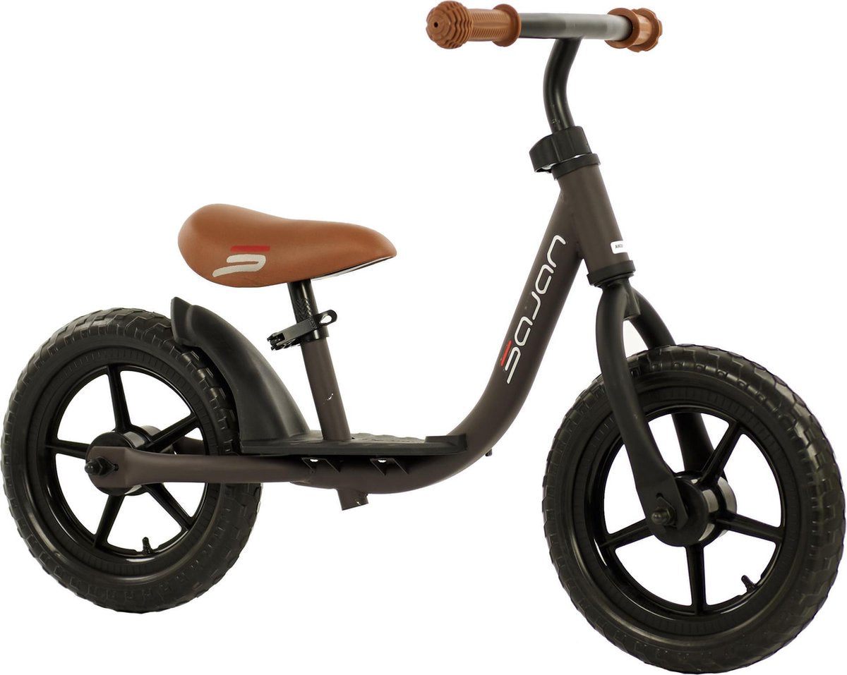 Sajan Loopfiets - Mat-Zwart