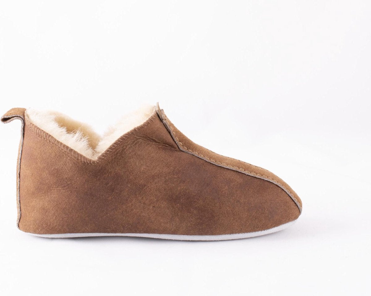 Shepherd Henrik Heren Sloffen - Cognac - Maat 43