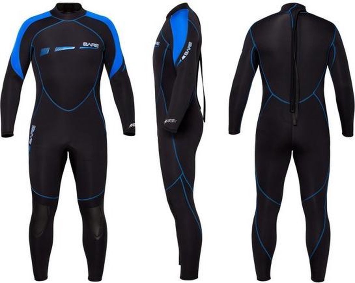 Bare 5mm Sport S-Flex Natpak Full Blauw Man M