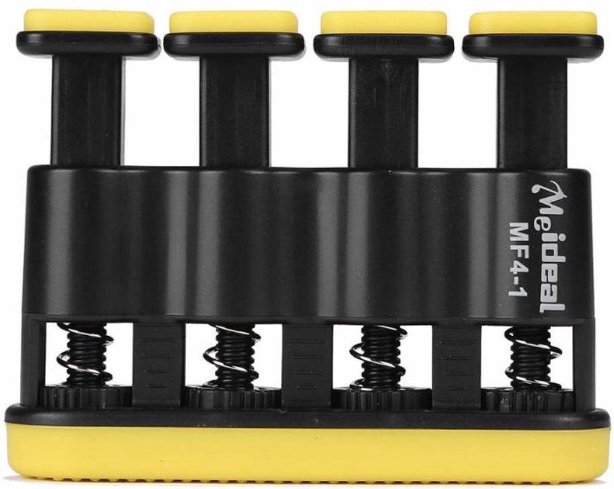 WiseGoods Vinger Trainer Tool -  Kracht en Herstel Vingertrainer - Gitaar Vinger Oefenen - Piano Vingers Versterken - Zwart