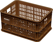 Basil Crate Fietskrat S - Small - Bruin - 25 Liter