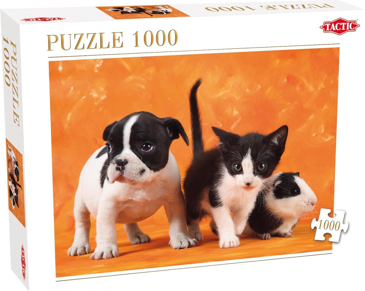 Dieren babies - Legpuzzel - 1000 Stukjes