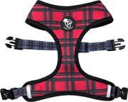 Frenkiez Reversible Harness BarkBerry red