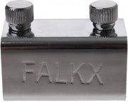 Falkx Blokslot Ea0501b 6 Cm Staal Zilver 3-delig