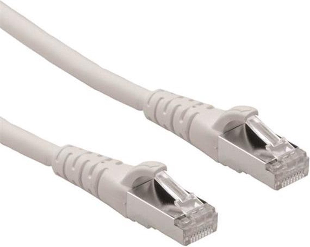 ROLINE CAT.6a S/FTP netwerkkabel 1 m Cat6a S/FTP (S-STP) Grijs
