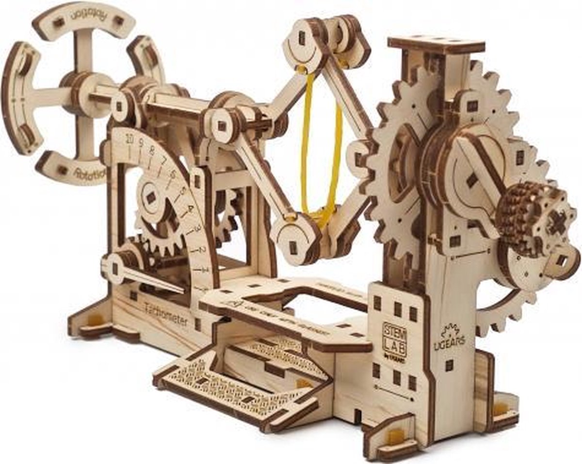 UGears modelbouw hout Tachometer / toerenteller stem lab serie