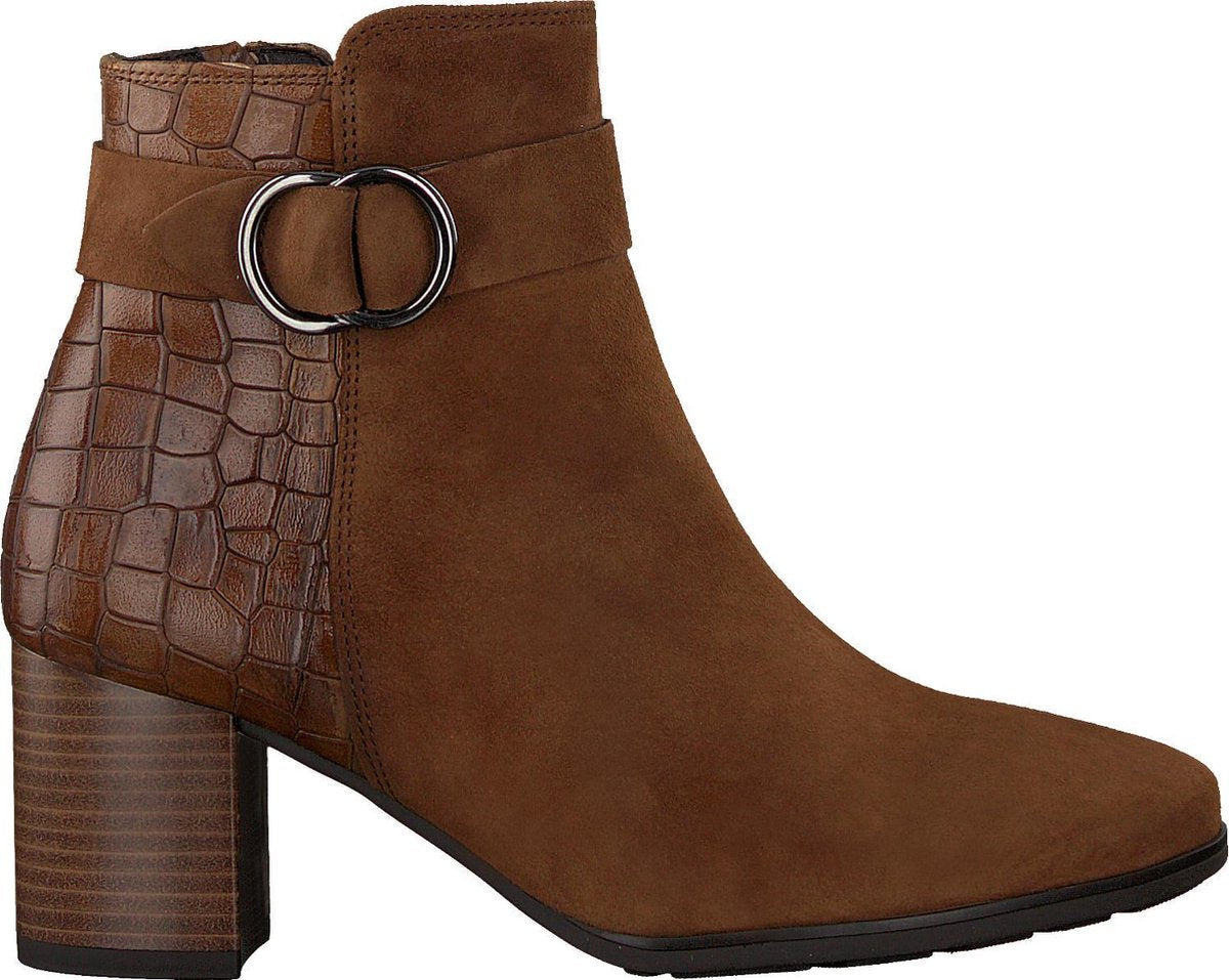 Gabor 934 Enkellaarsjes - Enkelboots - Dames - Bruin - Maat 40