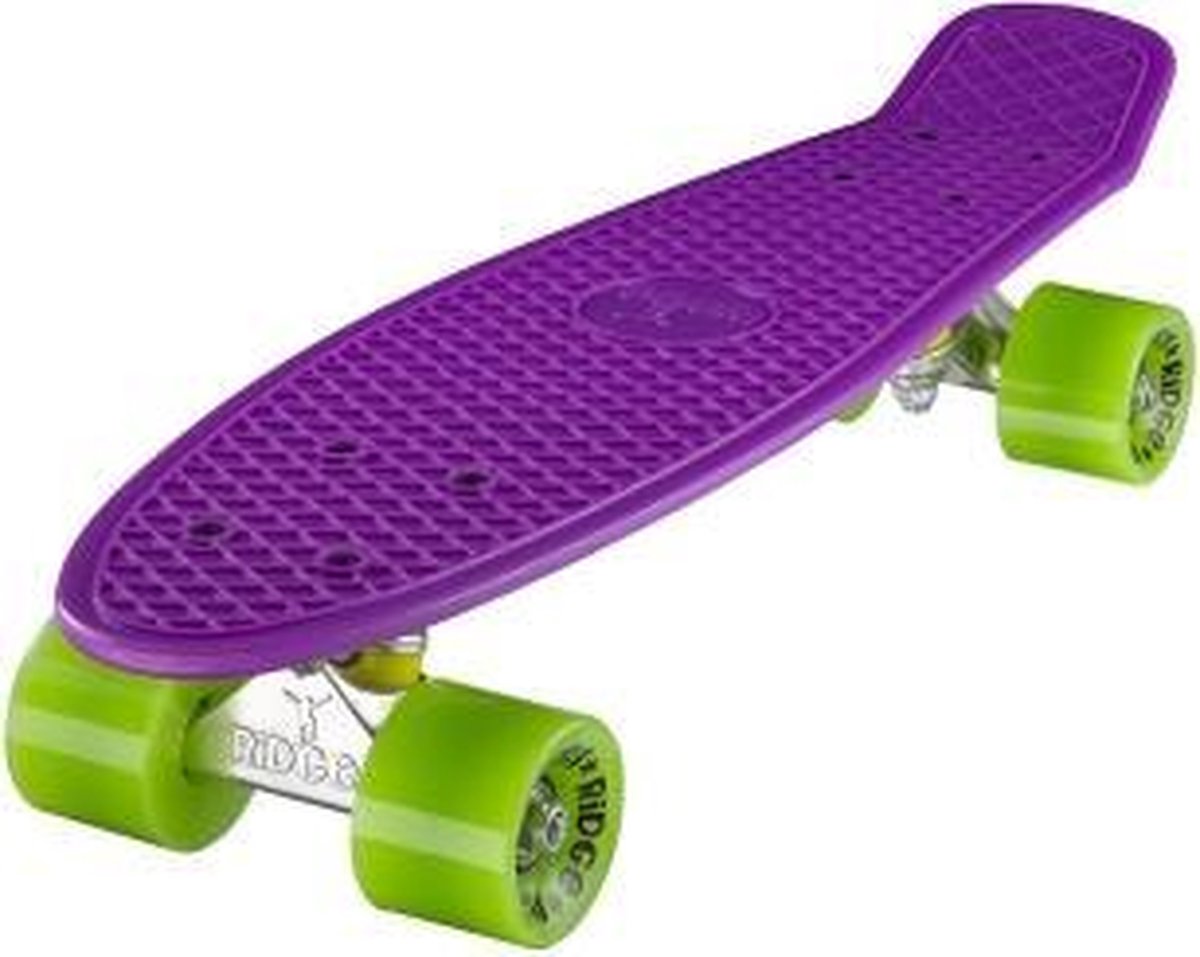 Penny Skateboard Ridge Retro Skateboard Purple/Green