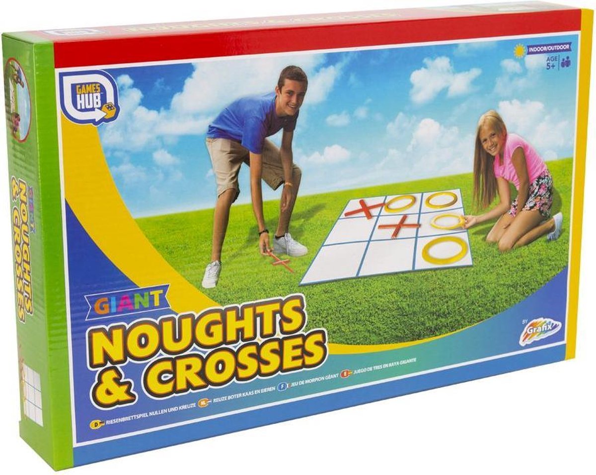 XXL boter kaas en eieren | Tac tac toe - buitenspeelgoed voor kinderen