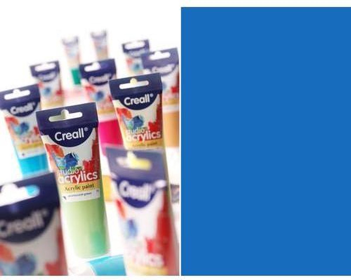 Creall Studio - acrylverf  blauw 1 Tube120 Mililiter 33730