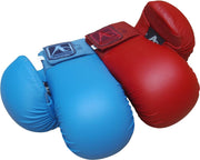 Karate-handschoenen (mitts) Arawaza | rood of blauw - Product Kleur: Rood / Product Maat: XS