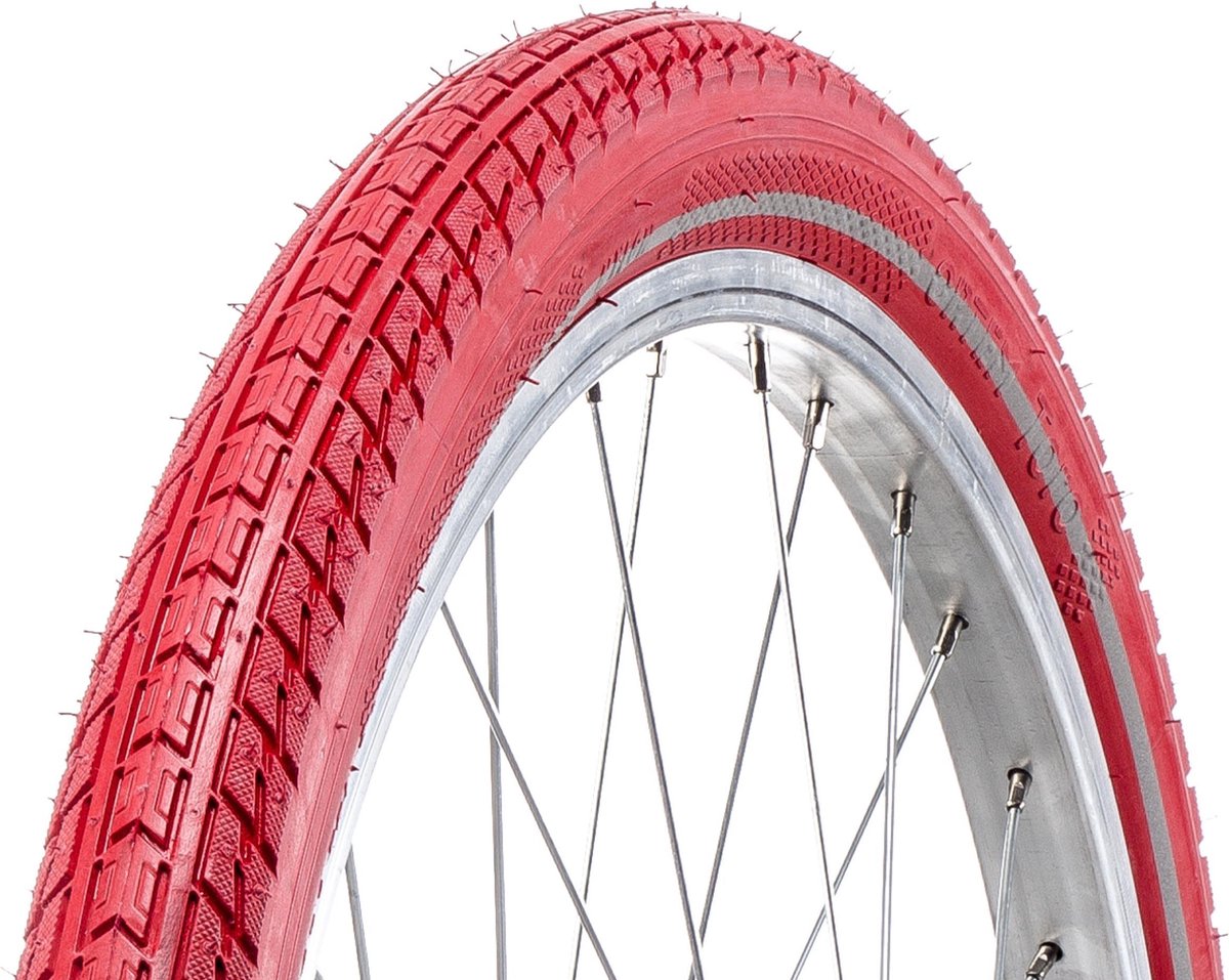 AMIGO Buitenband Ortem Toro - 24 x 1.75 (47-507) - Reflectie - Rood