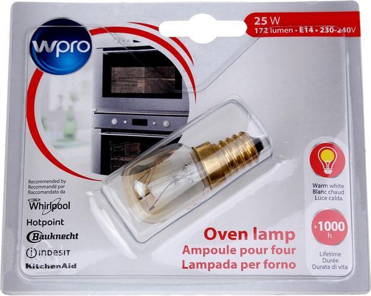 Ovenlampje - E14 - 230-240V - 25W - 172