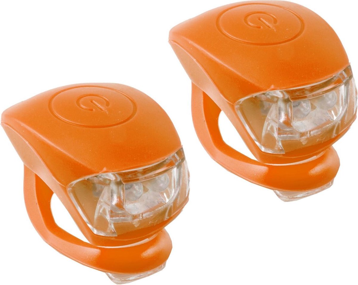 M-wave Verlichtingsset Led Oranje 2 Stuks