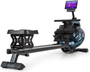 Flow M2 roeiapparaat 80cm stelbaar LC display staal zwart