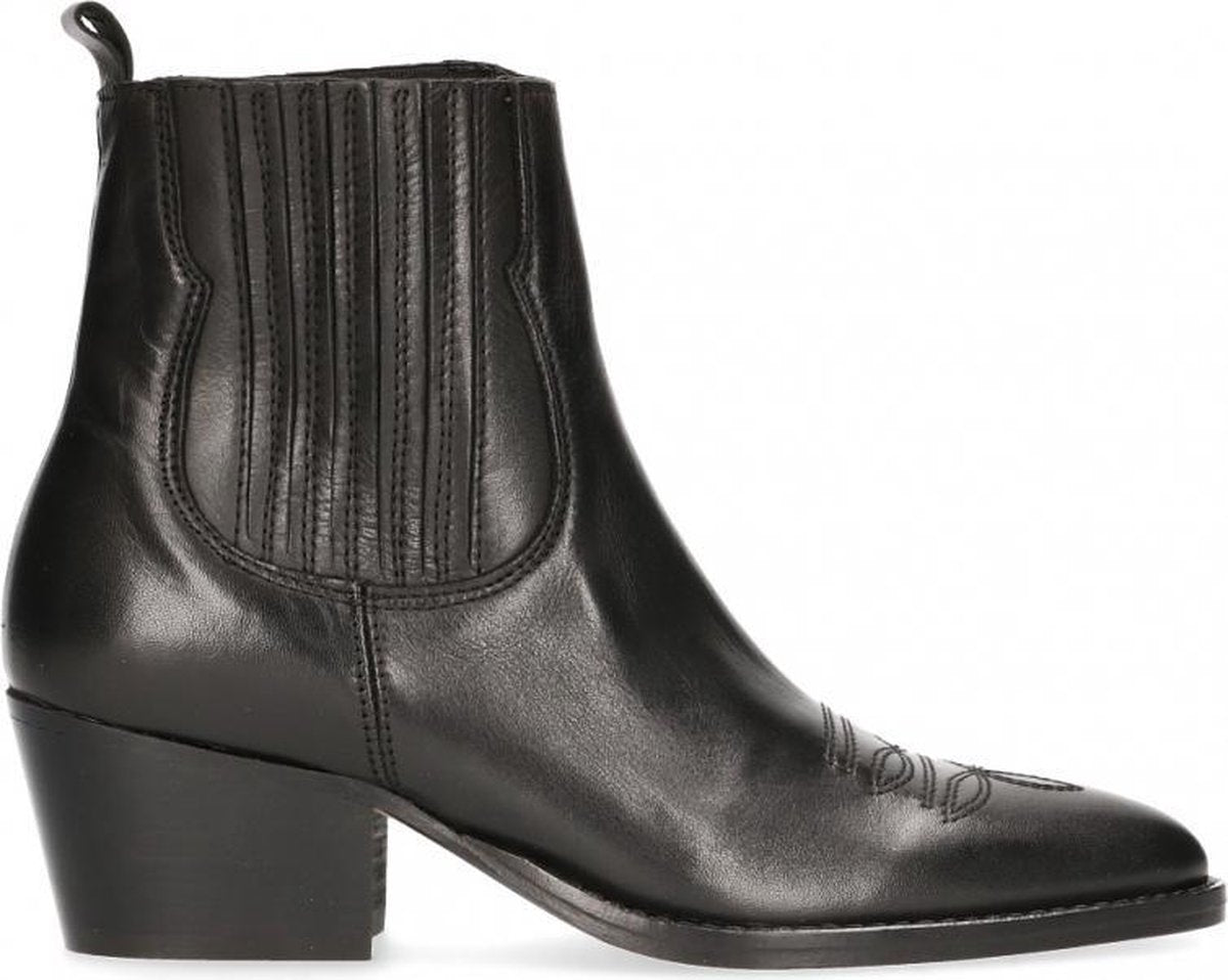 Van Dalen  - Chelsea Western Laars - Womens - Black - 40