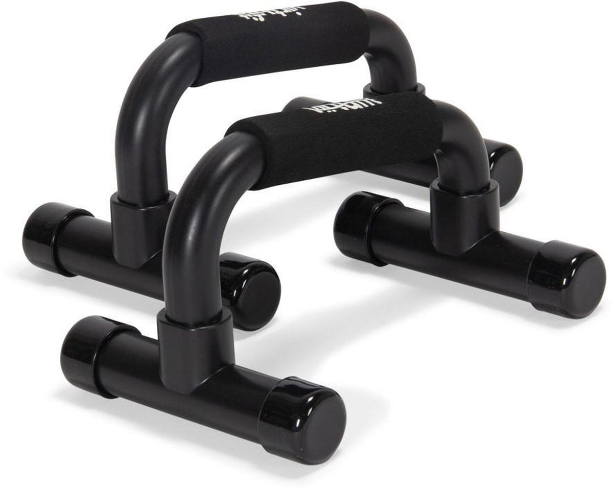 Push Up bars - VirtuFit Opdruksteunen - Kunststof - Zwart