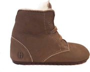Beige ShoesMe Babyproof Veterschoenen Flexzool
