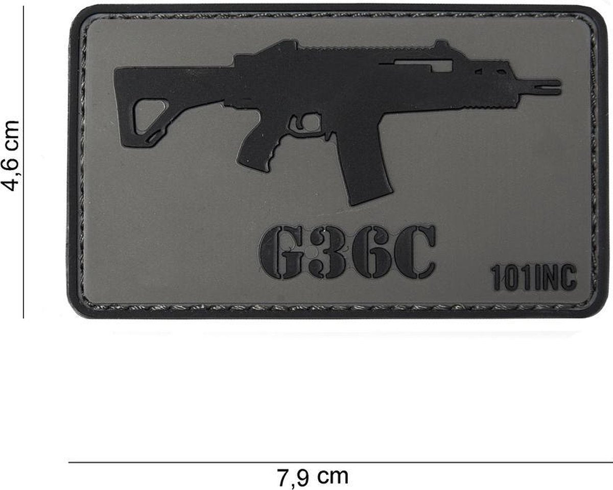 Embleem 3D PVC G36C