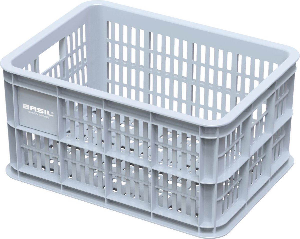 Basil Crate Fietskrat S - Small - Lichtblauw - 25 Liter