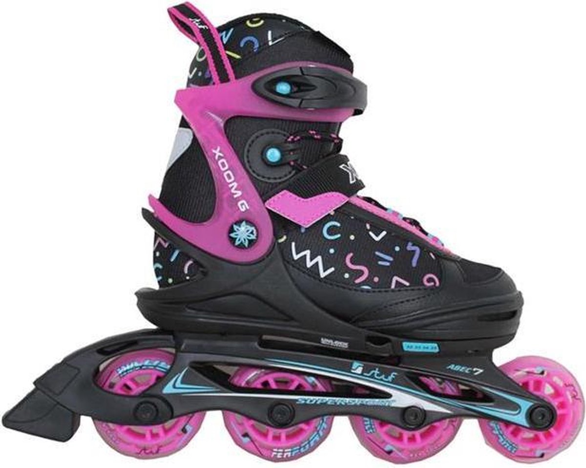 Stuf Xoom 2 35/38 38/41 inline skates / skeelers zwart
