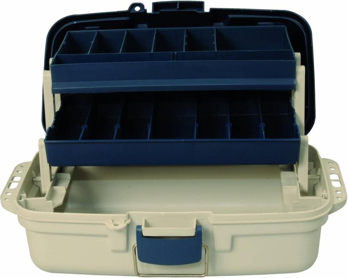 Albatros Tackle Master - Viskoffer Met 2 Laden - 34 x 20 x 16 cm - Blauw