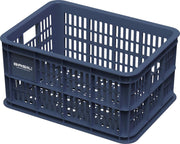 Basil Crate Fietskrat S - Small - Blauw - 25 Liter