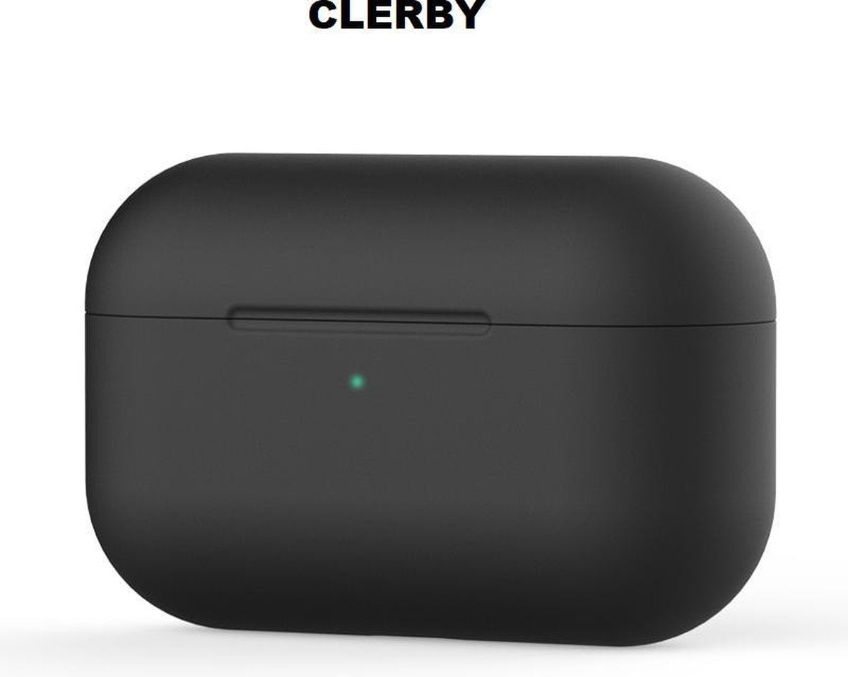 Airpods Pro Case - Airpods Pro Hoesje - Airpods Pro Cover - Airpods Pro Bescherming - Airpods Pro Case - Zwart