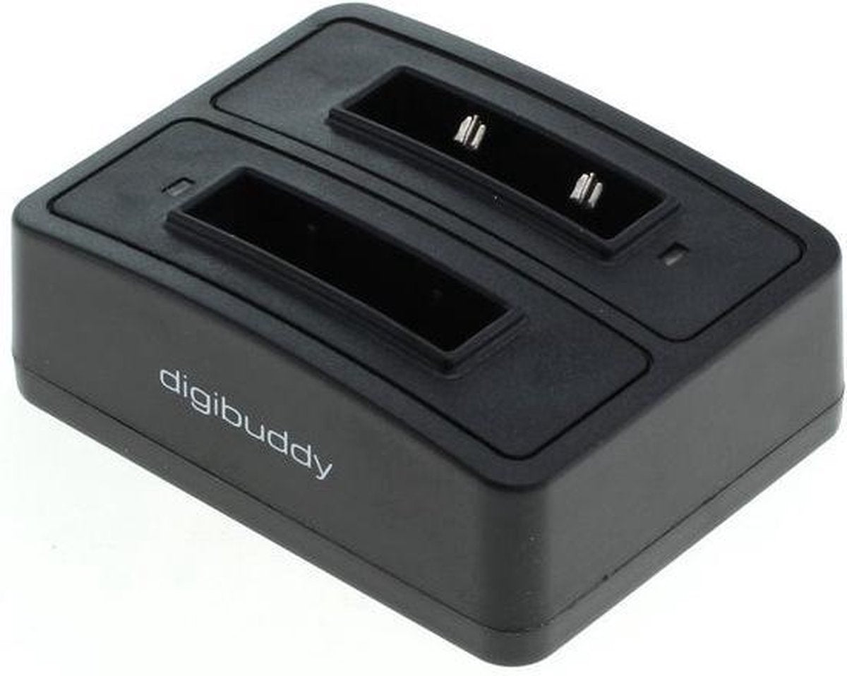 Digibuddy Acculader voor 2x Sennheiser accu BA 90