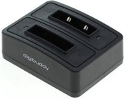 Digibuddy Acculader voor 2x Sennheiser accu BA 90