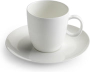 Chic PERLA kop en schotel 230 ml wit (set/4)