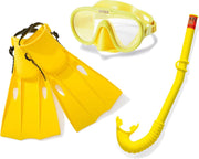 Intex Snorkel Set - 3-delig - M - Geel