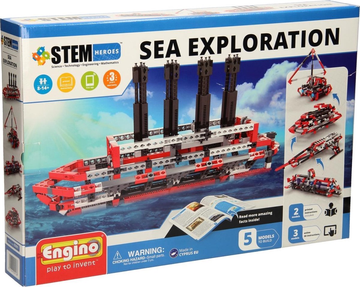 Engino STEM Heroes - Zeeonderzoek
